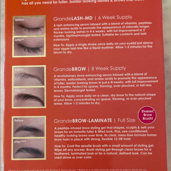 Grande Cosmetics Lash & Brow Legends Set - Picture 4 of 4